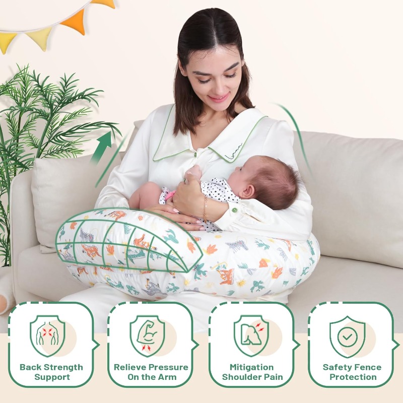 Almohada de lactancia con fund - Nursing Cover Breastfeeding reseña y precio