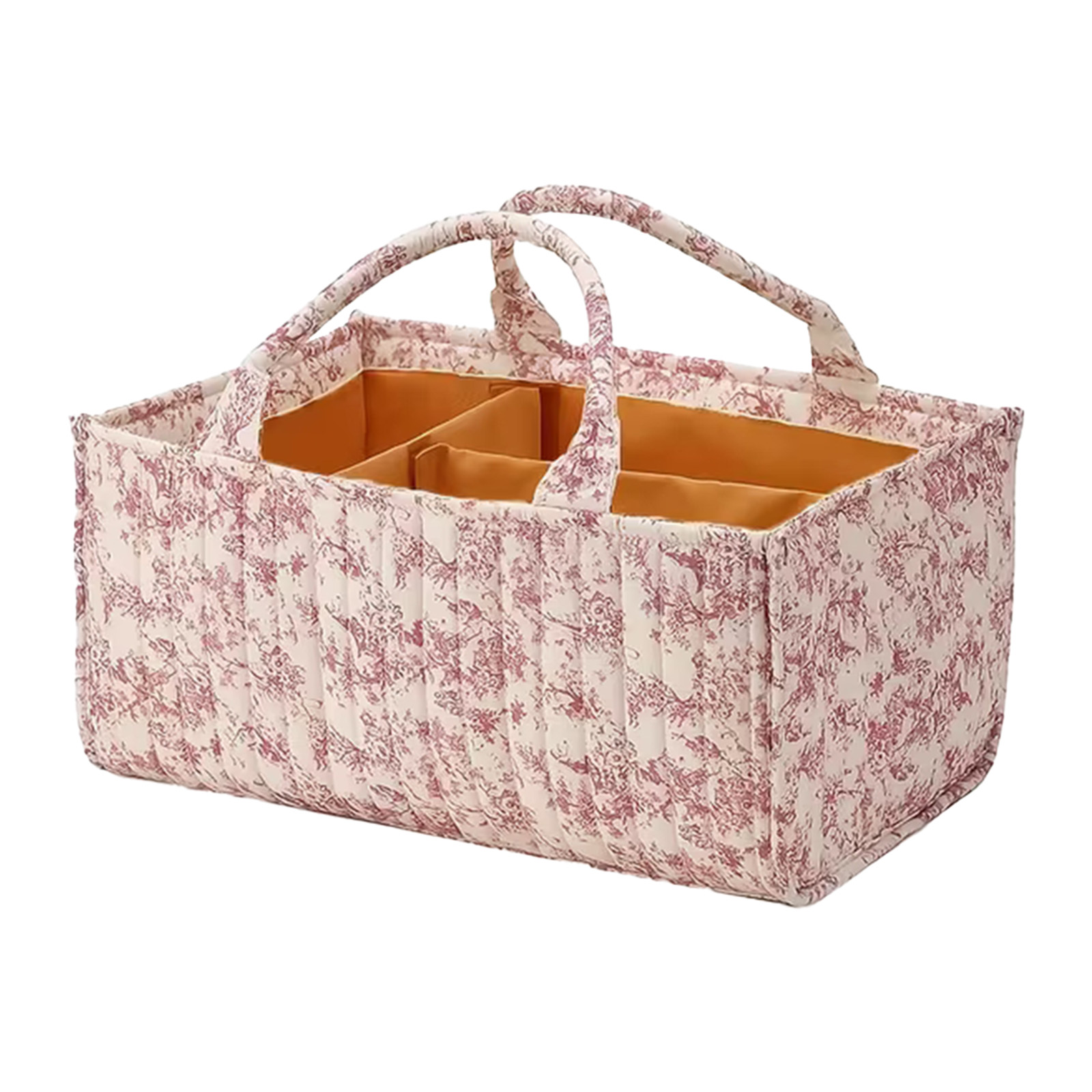 Cesta de Almacenamiento Floral - Baby Nursery Must Haves reseña y precio