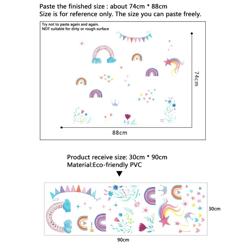 Pegatina de pared de estrellas - Baby Nursery Mural Wallpaper reseña y precio