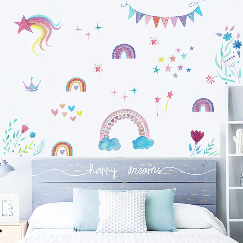 Pegatina de pared de estrellas - Baby Nursery Mural Wallpaper reseña y precio