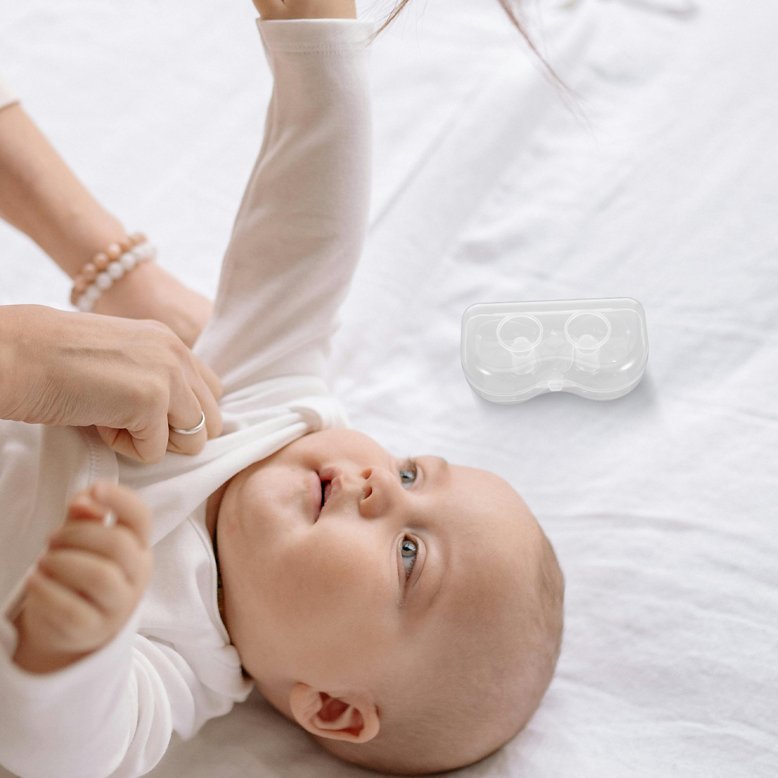 1 Par de Protectores de Silico - Nursing Cover Breastfeeding reseña y precio