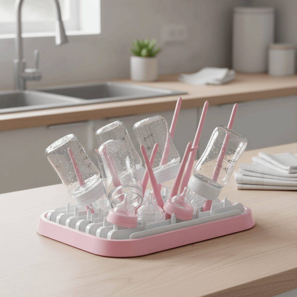 Tendedero plegable para bibero - Baby Nursery Essentials reseña y precio