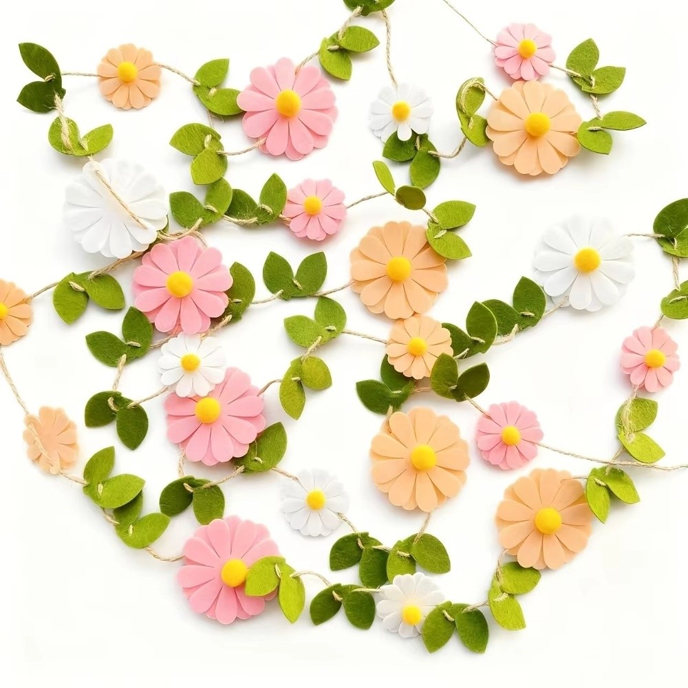 Guirnalda de margaritas de fie - Baby Nursery Garland reseña y precio