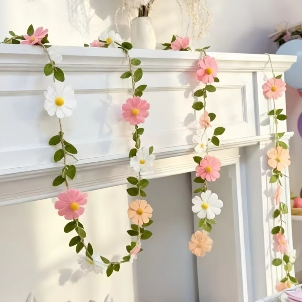 Guirnalda de margaritas de fie - Baby Nursery Garland reseña y precio