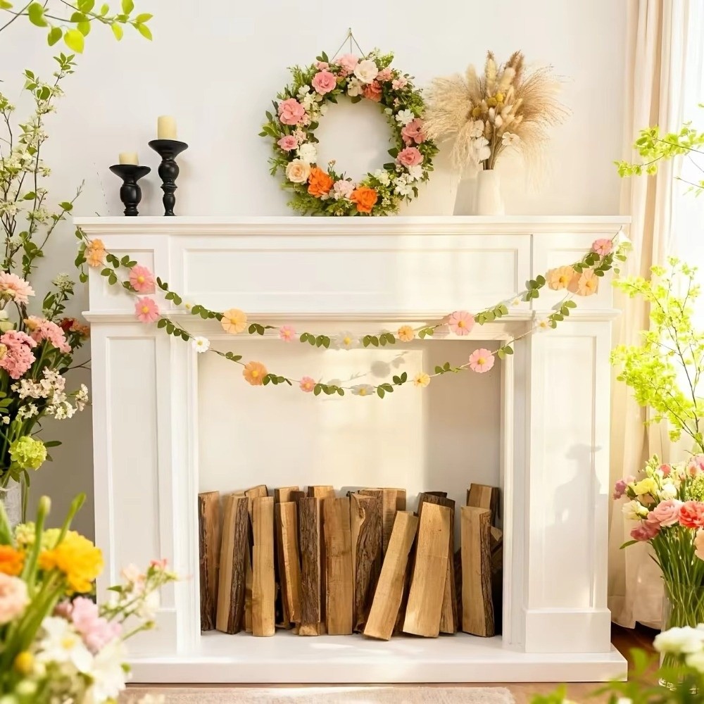 Guirnalda de margaritas de fie - Baby Nursery Garland reseña y precio