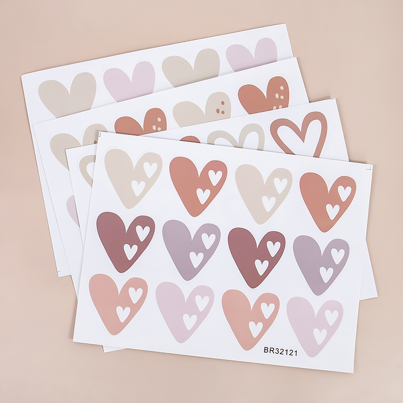 Pegatina de pared de corazones - Baby Nursery Mural Wallpaper reseña y precio