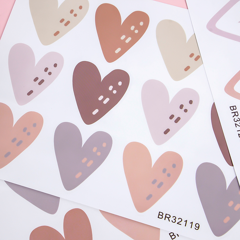 Pegatina de pared de corazones - Baby Nursery Mural Wallpaper reseña y precio