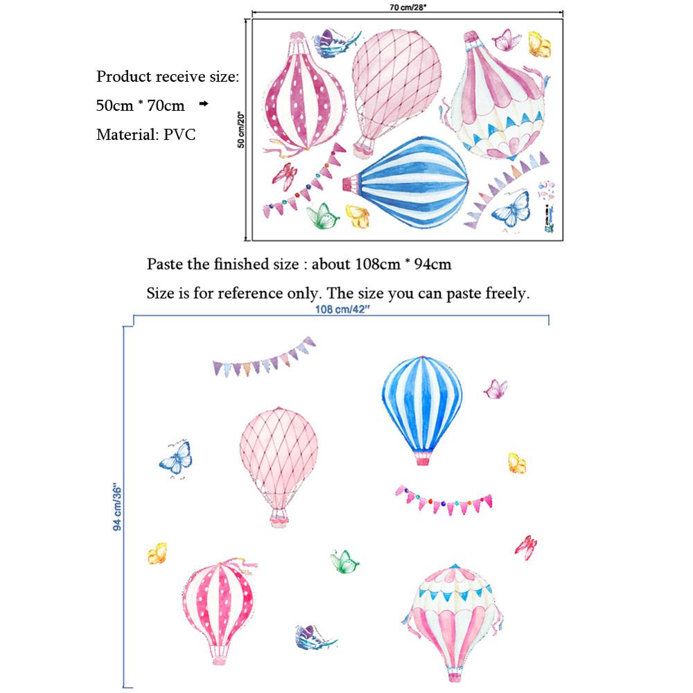 Pegatina de Pared de Globo Aer - Baby Nursery Mural Wallpaper reseña y precio