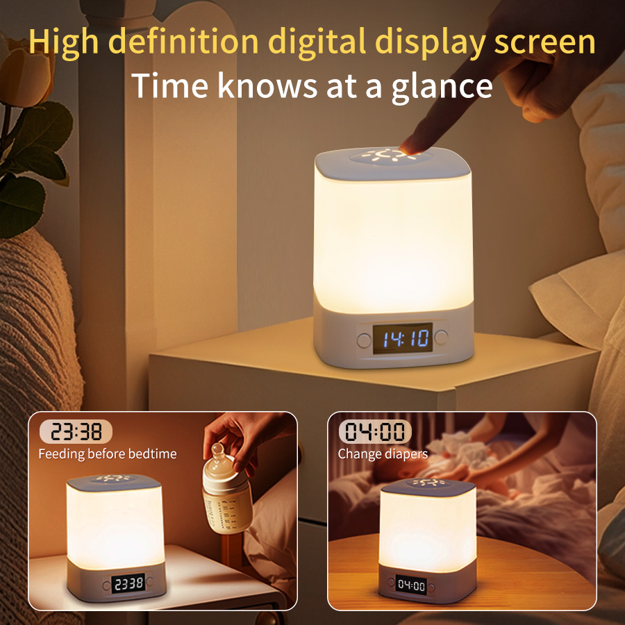 Lámpara de mesa LED recargable - Baby Nursery Table reseña y precio