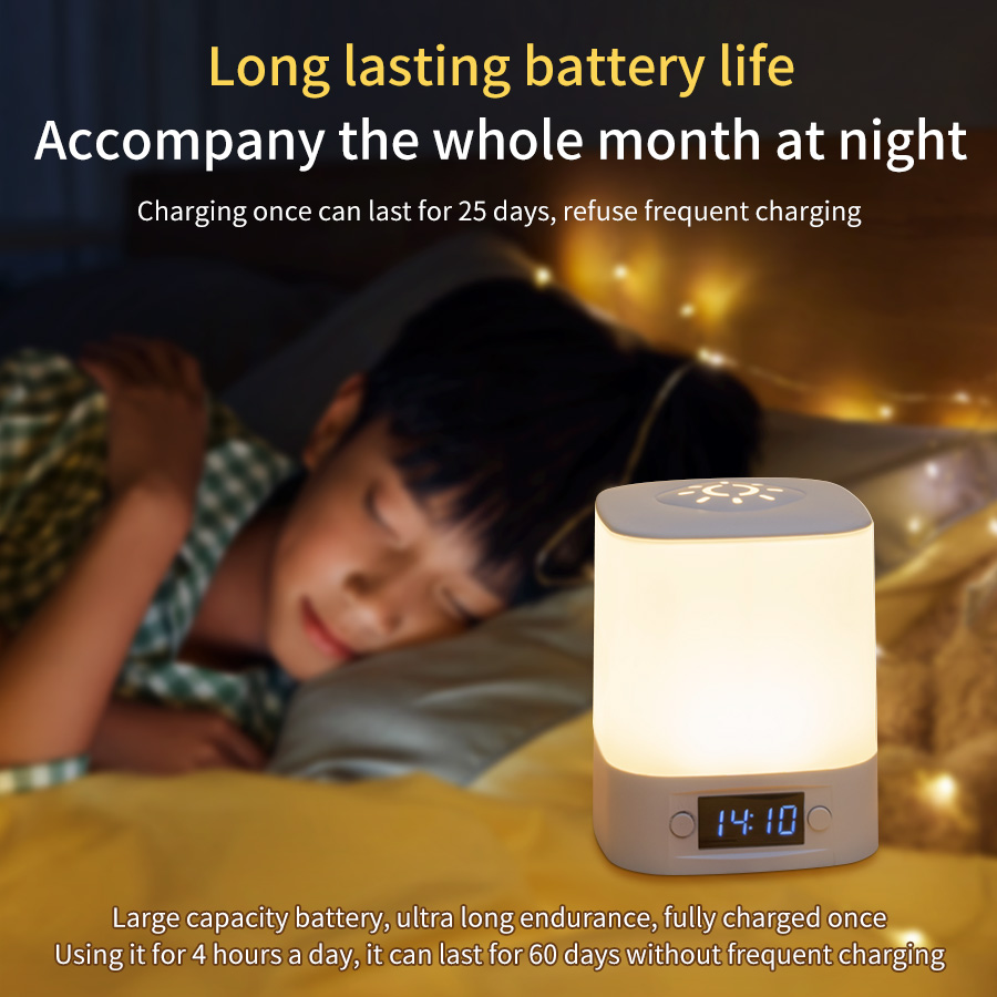 Lámpara de mesa LED recargable - Baby Nursery Table reseña y precio