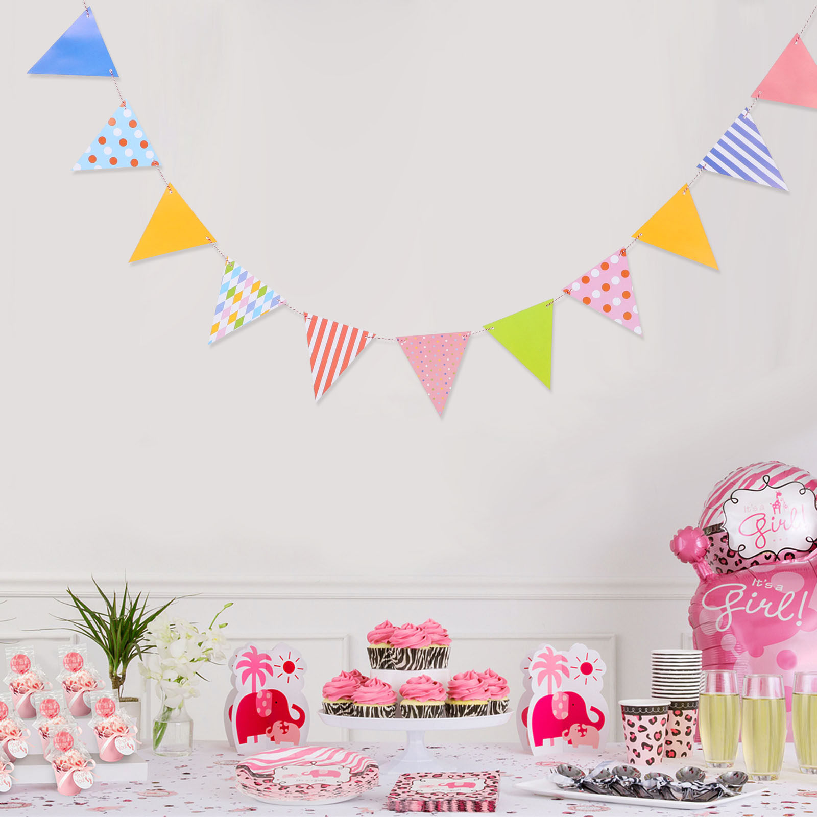 Guirnalda de Banderines Triang - Baby Nursery Garland reseña y precio