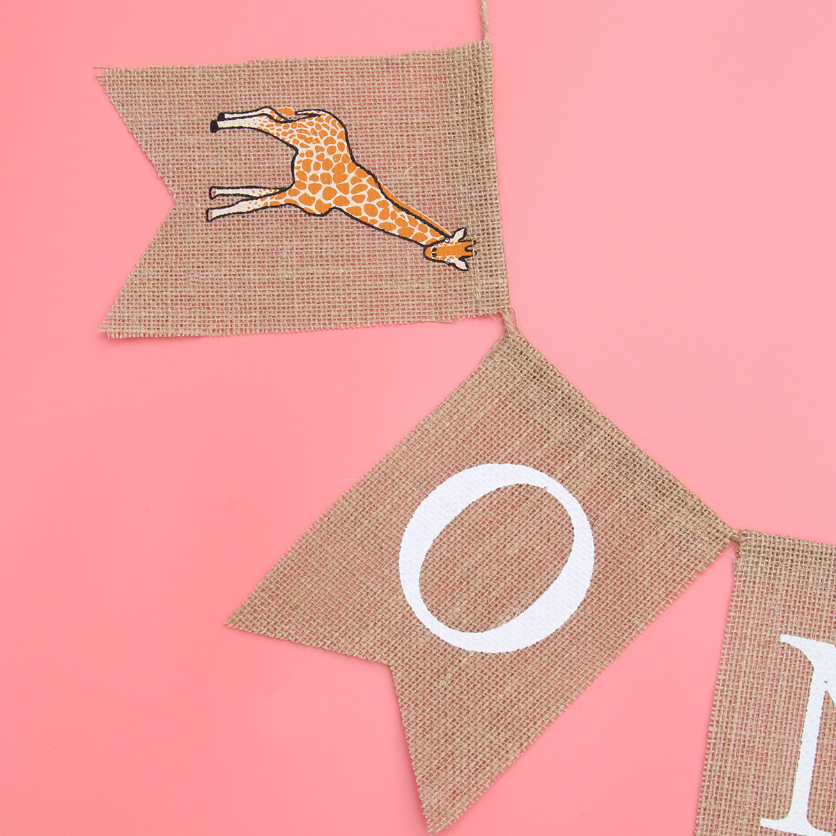 Guirnalda de Lino con Diseño d - Baby Nursery Garland reseña y precio