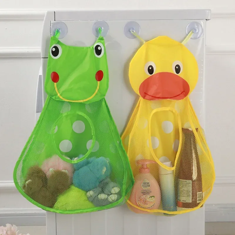 Bolsa de malla para baño de be - Storage Basket Fabric reseña y precio