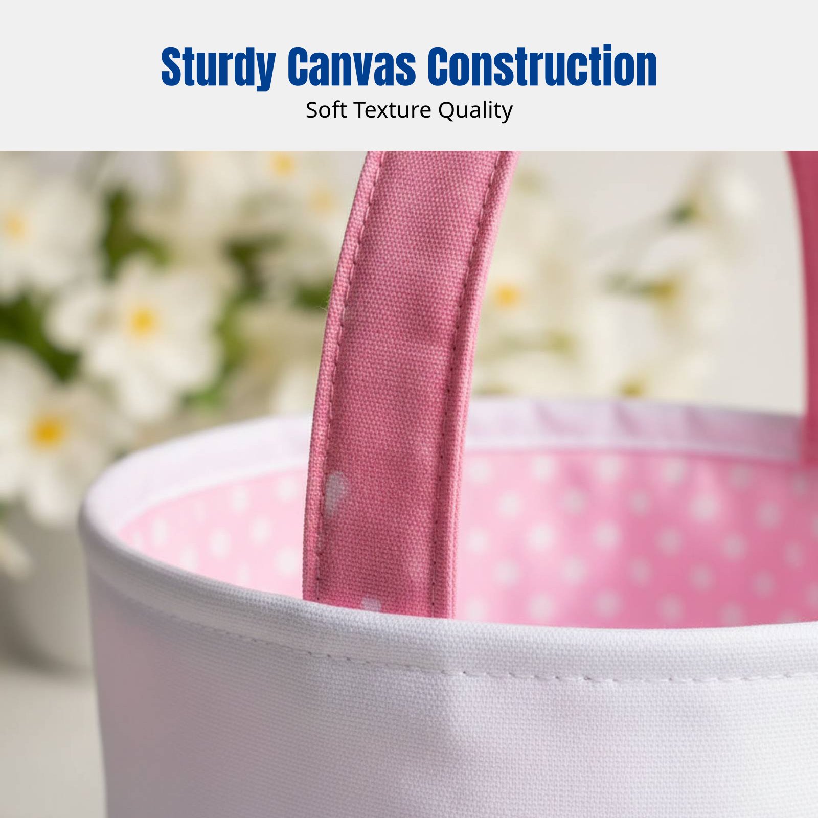 Cesta de Pascua de Lona Sublim - Storage Basket Fabric reseña y precio