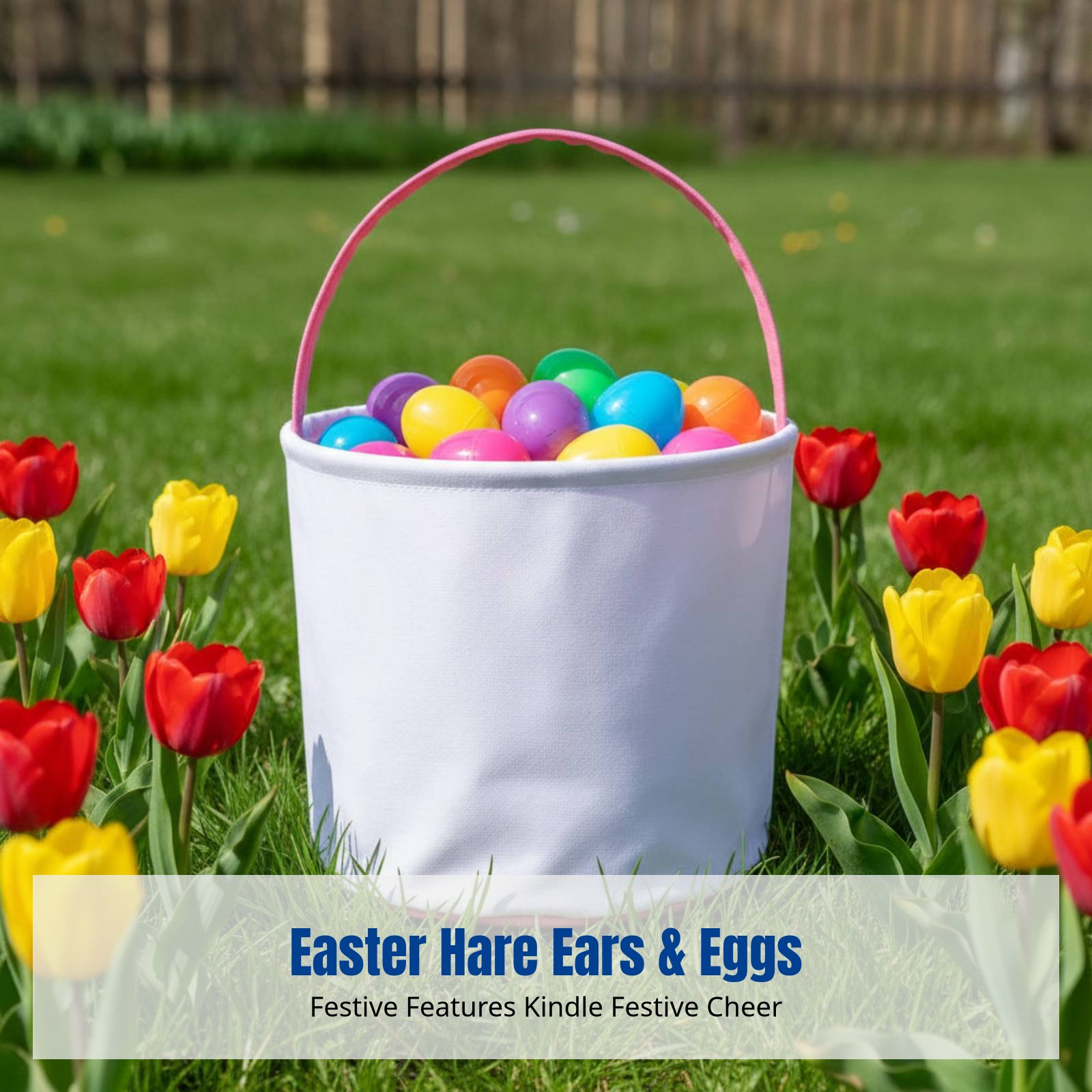 Cesta de Pascua de Lona Sublim - Storage Basket Fabric reseña y precio