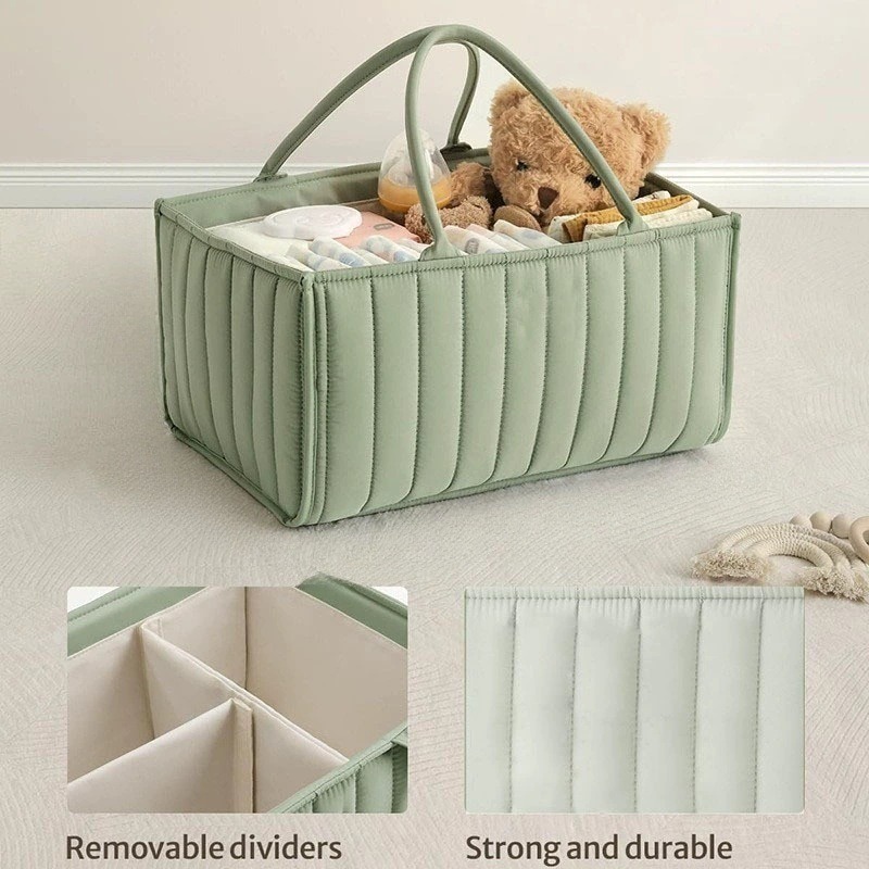 Cesta Organizadora de Pañales  - Baby Nursery Essentials reseña y precio