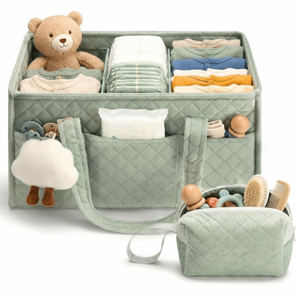 Organizador de Pañales para Be - Baby Nursery Essentials reseña y precio