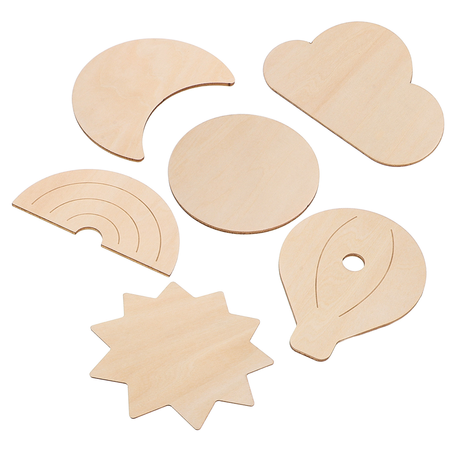 6 Piezas de Adhesivos de Pared - Baby Nursery Hot Air Balloon Theme reseña y precio