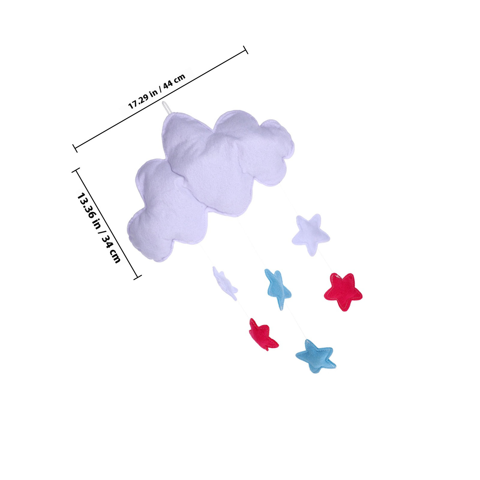 2 Piezas de Adornos Colgantes  - Baby Nursery Garland reseña y precio