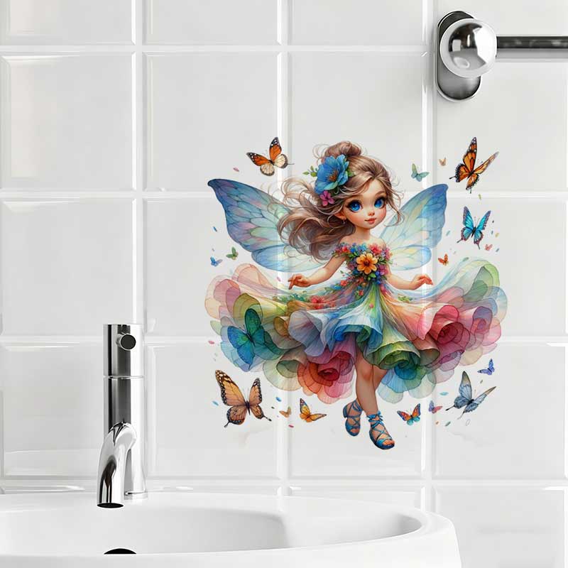 Pegatina de pared de hadas, de - Baby Nursery Mural Wallpaper reseña y precio
