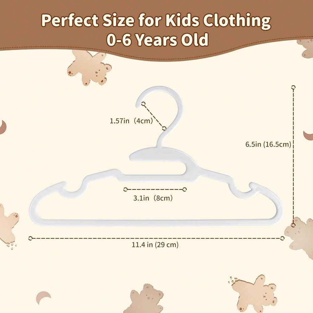 Paquete de 70 100 perchas para - Baby Nursery Hangers reseña y precio