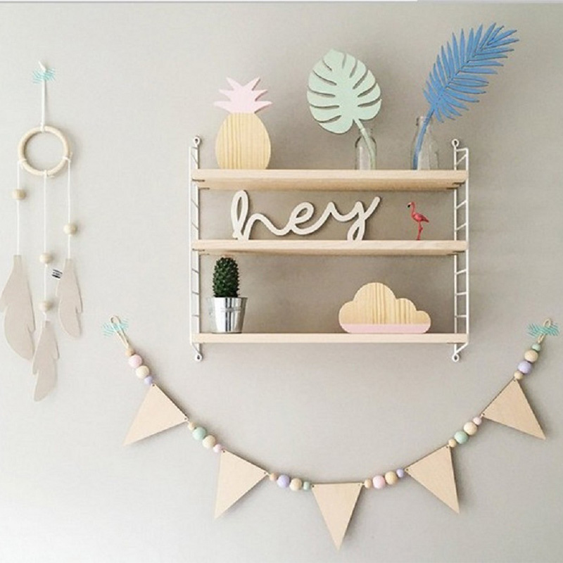 Guirnalda de madera para habit - Baby Nursery Garland reseña y precio