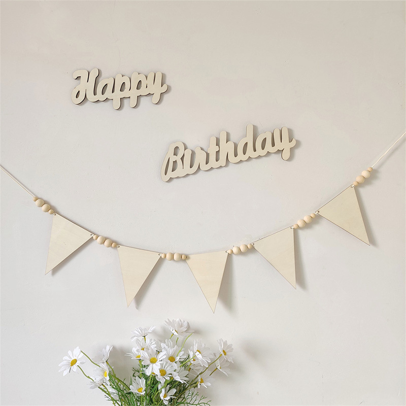 Guirnalda de madera para habit - Baby Nursery Garland reseña y precio